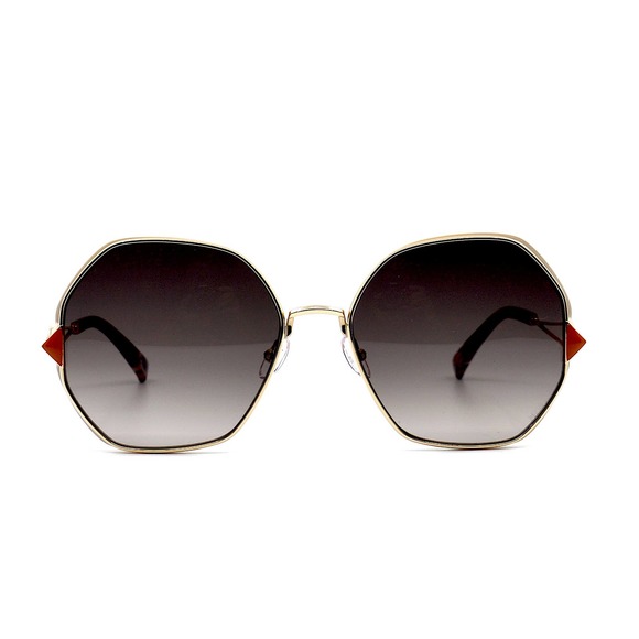 MISSONI MIS 0075/S Y3R GOLD IVORY BROWN GRADIENT AUTHENTIC SUNGLASSES - Picture 2 of 13